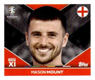Mason Mount – UEFA Euro 2024, Nr. ENG-TOP1