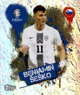 Benjamin Šeško – UEFA Euro 2024, Nr. SVN3