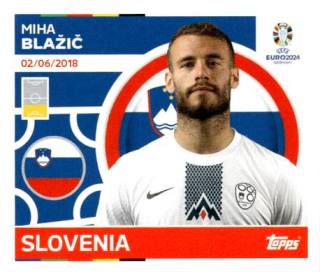 Miha Blažič – UEFA Euro 2024, no. SVN6