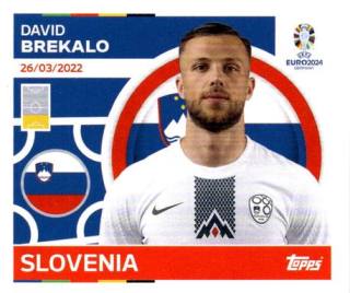 David Brekalo – UEFA Euro 2024, Nr. SVN9