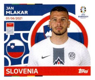 Jan Mlakar – UEFA Euro 2024, Nr. SVN18