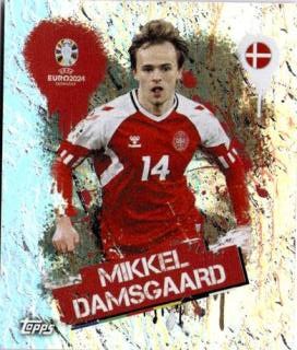 Mikkel Damsgaard – UEFA Euro 2024, Nr. DEN3