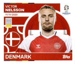 Victor Nelsson – UEFA Euro 2024, no. DEN6
