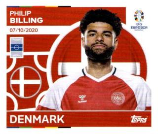 Philip Billing – UEFA Euro 2024, Nr. DEN12