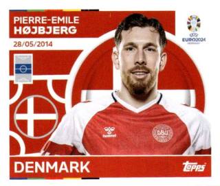 Pierre-Emile Hojbjerg – UEFA Euro 2024, Nr. DEN16