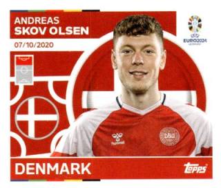 Andreas Skov Olsen – UEFA Euro 2024, n. DEN19