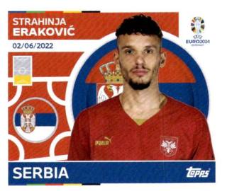 Strahinja Eraković – UEFA Euro 2024, Nr. SRB9