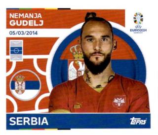 Nemanja Gudelj – UEFA Euro 2024, Nr. SRB12