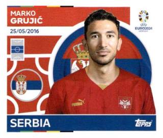 Marko Grujić – UEFA Euro 2024, Nr. SRB14
