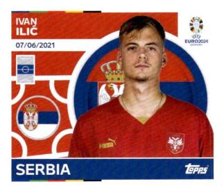 Ivan Ilić – UEFA Euro 2024, Nr. SRB15