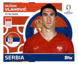 Dušan Vlahović – UEFA Euro 2024, Nr. SRB21
