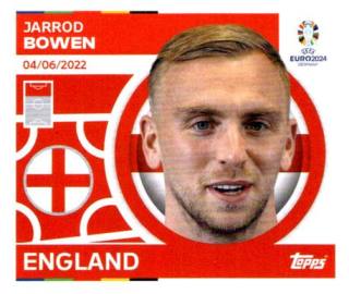 Jarrod Bowen – UEFA Euro 2024, no. ENG18