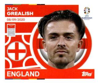 Jack Grealish – UEFA Euro 2024, Nr. ENG19
