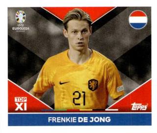 Frenkie de Jong – UEFA Euro 2024, Nr. NED-TOP1