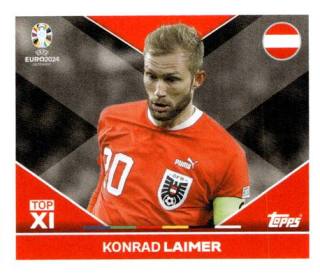 Konrad Laimer – UEFA Euro 2024, Nr. AUT-TOP1