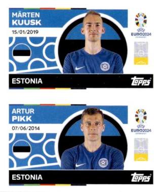 Märten Kuusk / Artur Pikk – UEFA Euro 2024, n. EST4-5