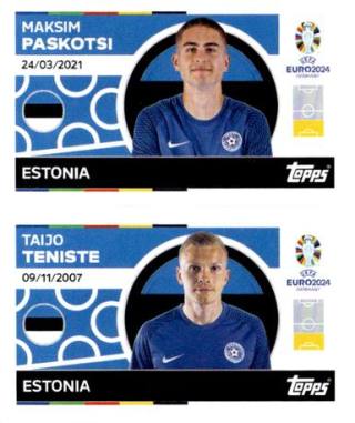 Maksim Paskotsi / Taijo Teniste – UEFA Euro 2024, n. EST8-9