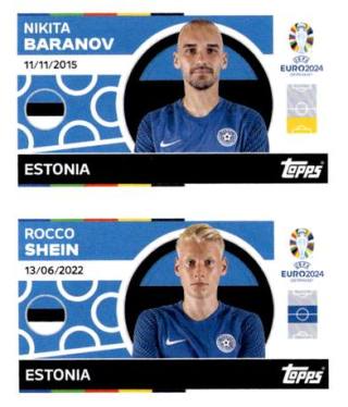 Nikita Baranov / Rocco Shein – UEFA Euro 2024, n. EST10-11