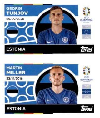 Georgi Tunjov / Martin Miller – UEFA Euro 2024, n. EST12-13
