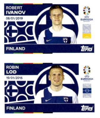 Robert Ivanov / Robin Lod – UEFA Euro 2024, n. FIN6-7