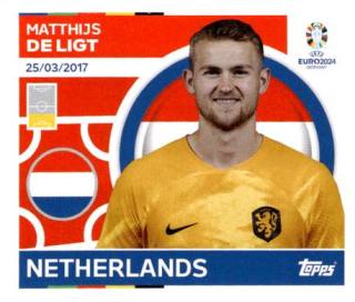 Matthijs de Ligt – UEFA Euro 2024, Nr. NED7