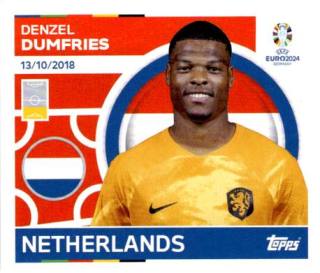 Denzel Dumfries – UEFA Euro 2024, Nr. NED8