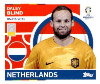 Daley Blind – UEFA Euro 2024, n. NED10