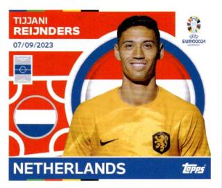 Tijjani Reijnders – UEFA Euro 2024, n. NED13