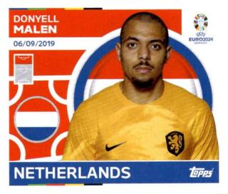 Donyell Malen – UEFA Euro 2024, n. NED16