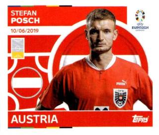 Stefan Posch – UEFA Euro 2024, Nr. AUT5