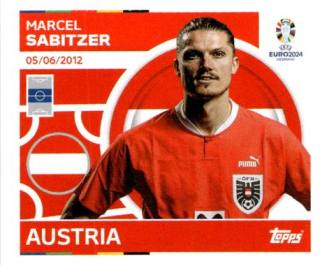 Marcel Sabitzer – UEFA Euro 2024, Nr. AUT10