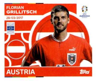 Florian Grillitsch – UEFA Euro 2024, Nr. AUT12