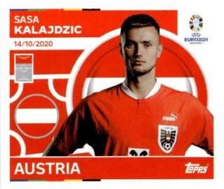 Saša Kalajdžić – UEFA Euro 2024, Nr. AUT19