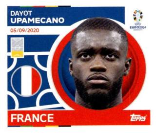 Dayot Upamecano – UEFA Euro 2024, n. FRA7