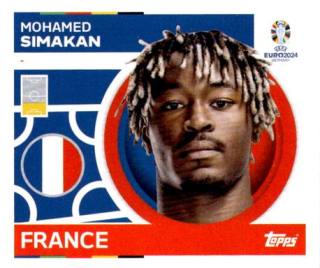 Mohamed Simakan – UEFA Euro 2024, n.º FRA9