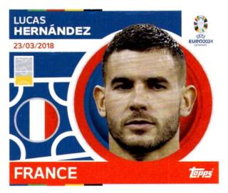 Lucas Hernández – UEFA Euro 2024, Nr. FRA10