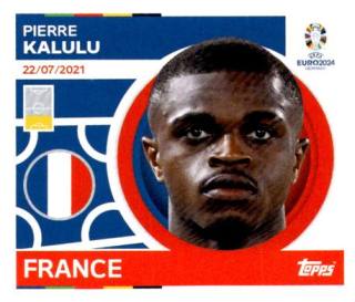 Pierre Kalulu – UEFA Euro 2024, Nr. FRA11