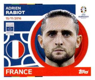 Adrien Rabiot – UEFA Euro 2024, Nr. FRA15