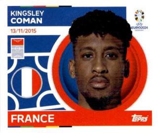 Kingsley Coman – UEFA Euro 2024, Nr. FRA19