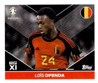 Loïs Openda – UEFA Euro 2024, n. BEL-TOP1