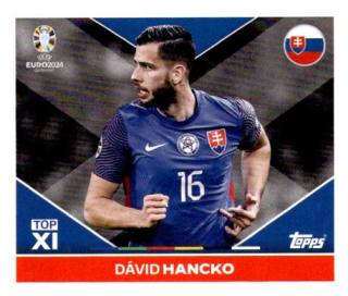 Dávid Hancko – UEFA Euro 2024, Nr. SVK-TOP1