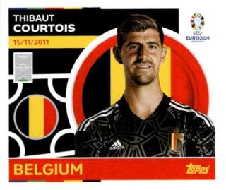 Thibaut Courtois – UEFA Euro 2024, Nr. BEL4