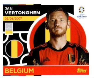 Jan Vertonghen – UEFA Euro 2024, Nr. BEL5