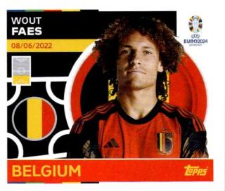 Wout Faes – UEFA Euro 2024, Nr. BEL6
