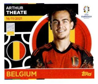 Arthur Theate – UEFA Euro 2024, Nr. BEL8