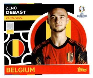 Zeno Debast – UEFA Euro 2024, Nr. BEL9