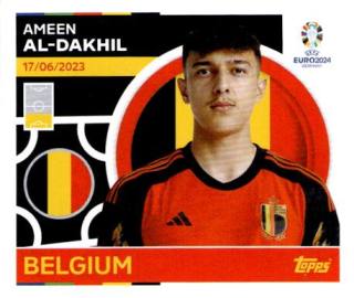 Ameen Al-Dakhil – UEFA Euro 2024, Nr. BEL10