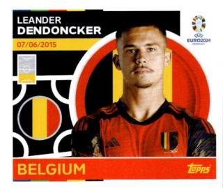 Leander Dendoncker – UEFA Euro 2024, n. BEL11