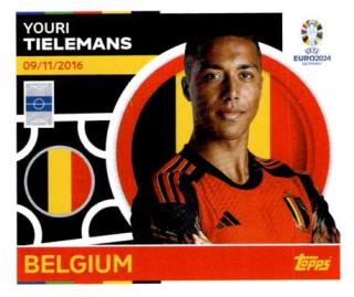 Youri Tielemans – UEFA Euro 2024, n. BEL13