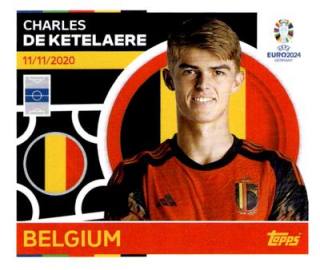 Charles De Ketelaere – UEFA Euro 2024, Nr. BEL14